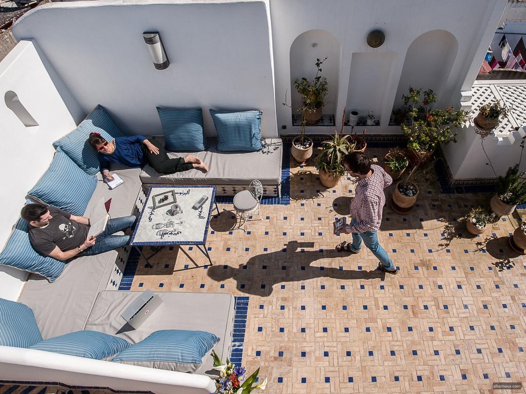 طنجة Albarnous Maison D'Hotes المظهر الخارجي الصورة